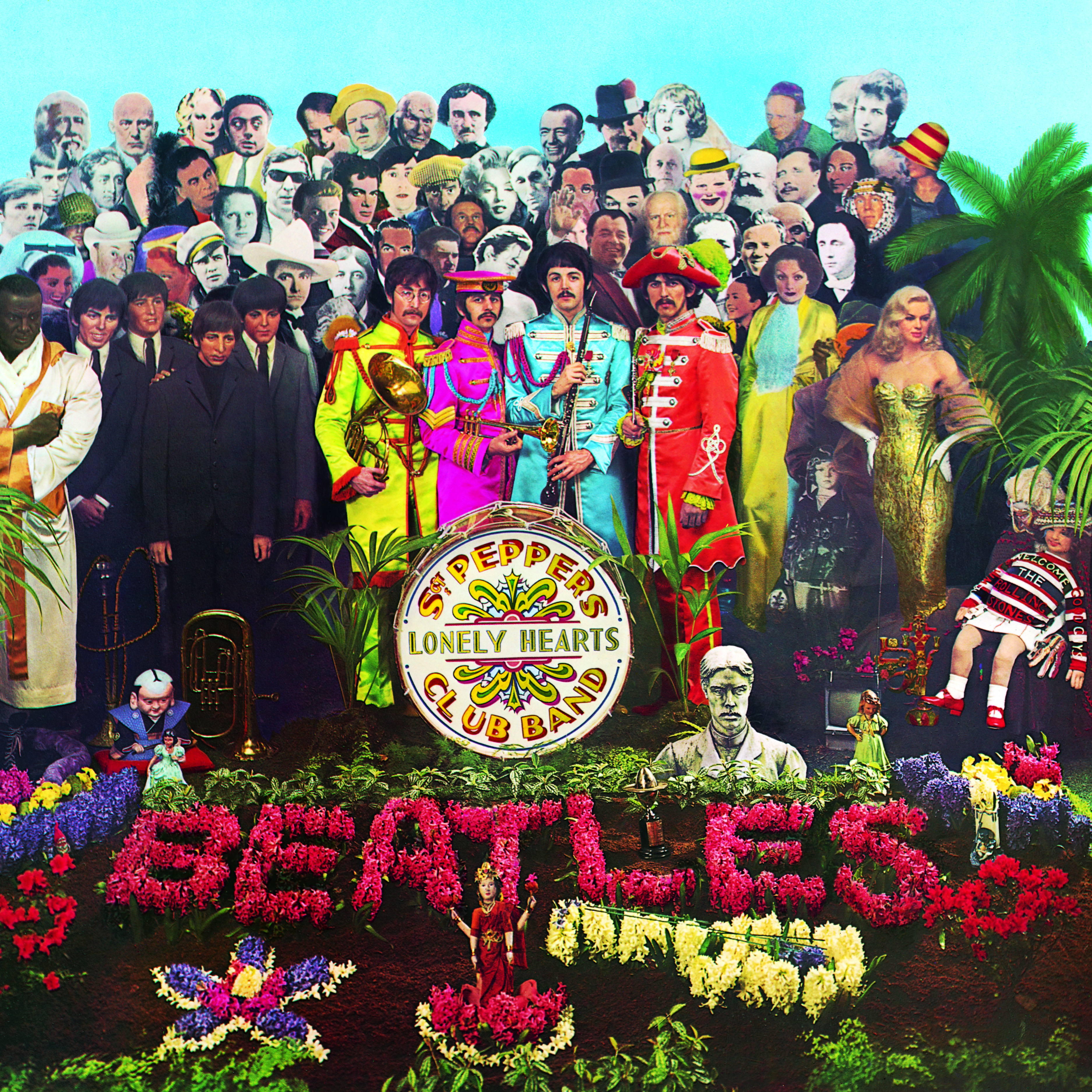Beatles sgt peppers lonely hearts club. Битлз сержант Пеппер. Обложка альбома Битлз клуб одиноких сердец сержанта Пеппера. Sgt Pepper's Lonely Hearts Club Band обложка. The Beatles Sgt. Pepper's Lonely Hearts Club Band обложка.