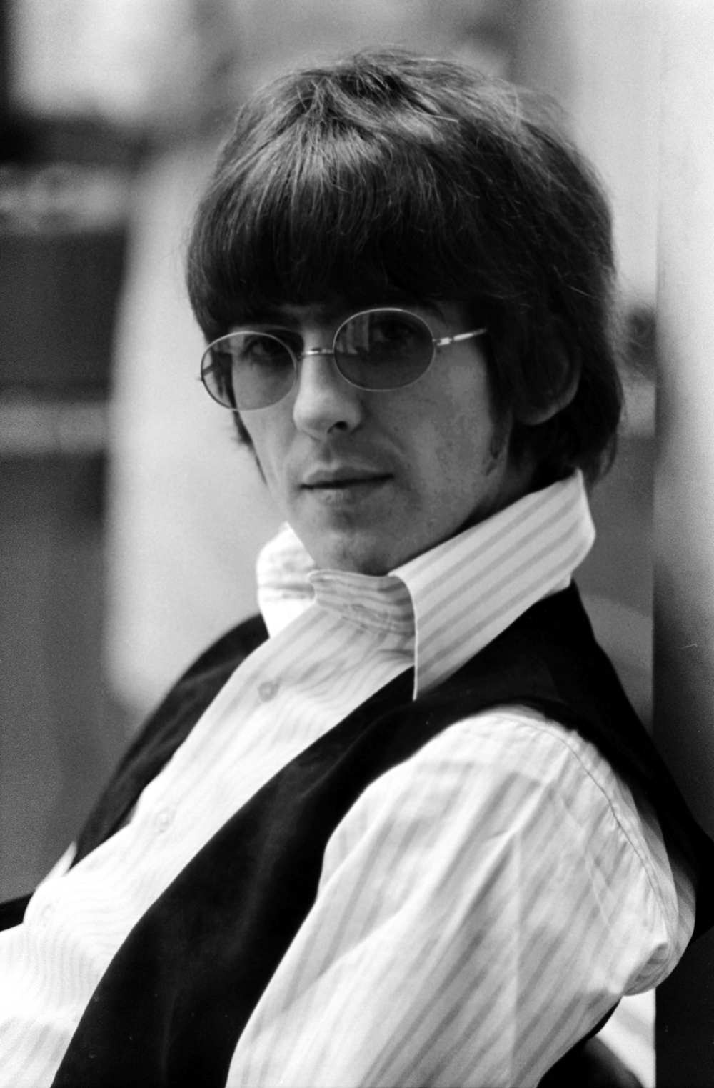 George at Abbey Road studios 