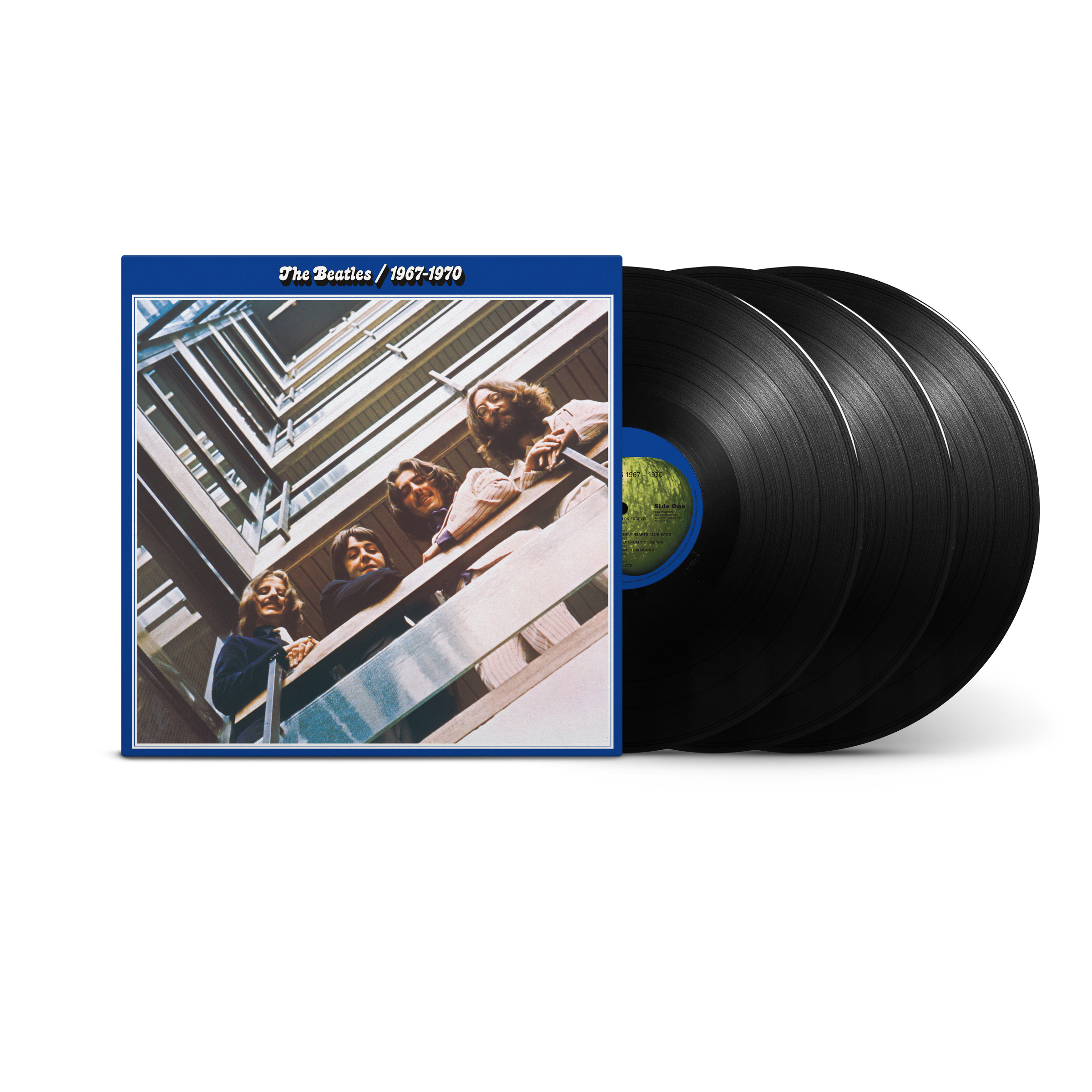 3LP Black Vinyl: 1967-1970 (‘The Blue Album’)