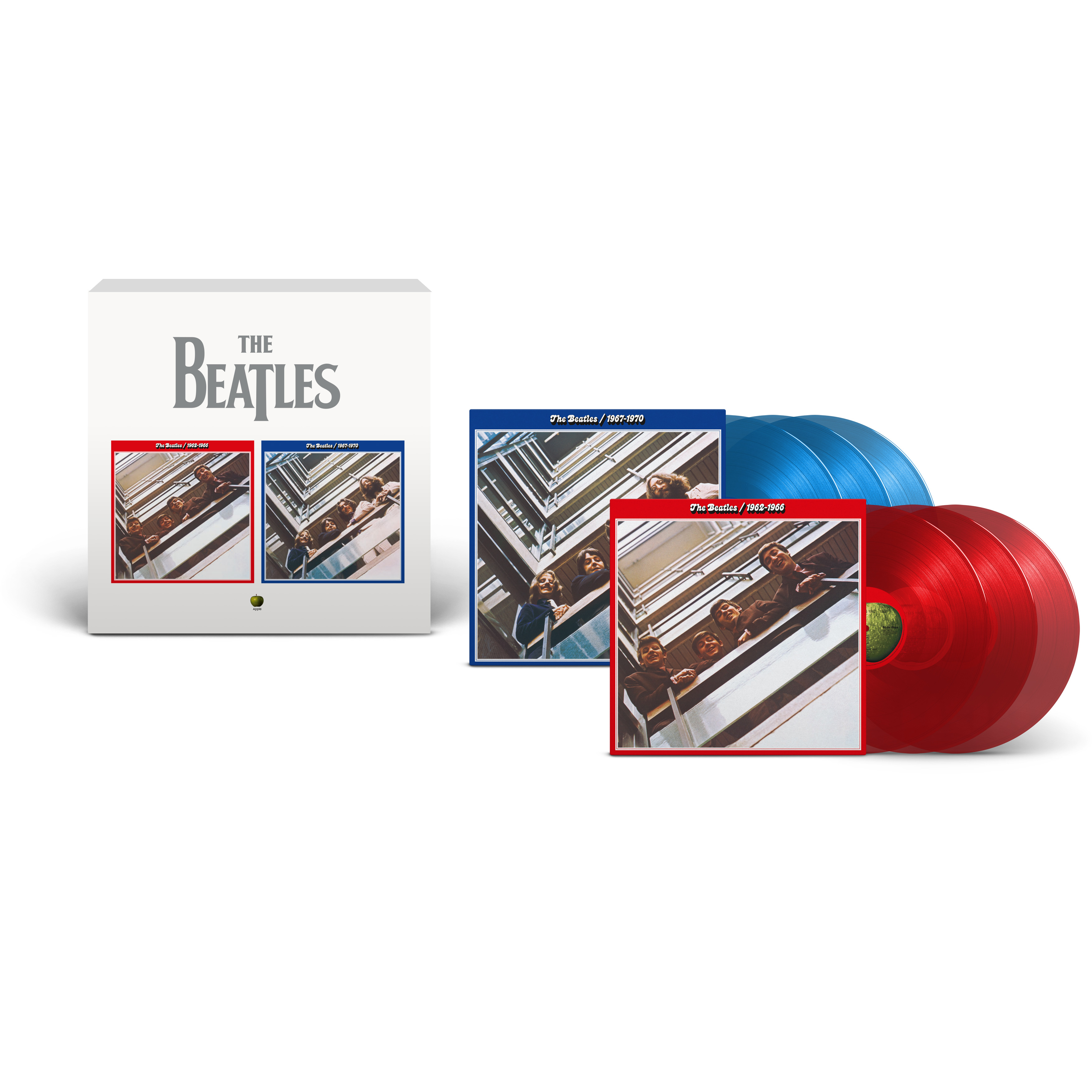 Red and Blue LP Vinyl Slipcase