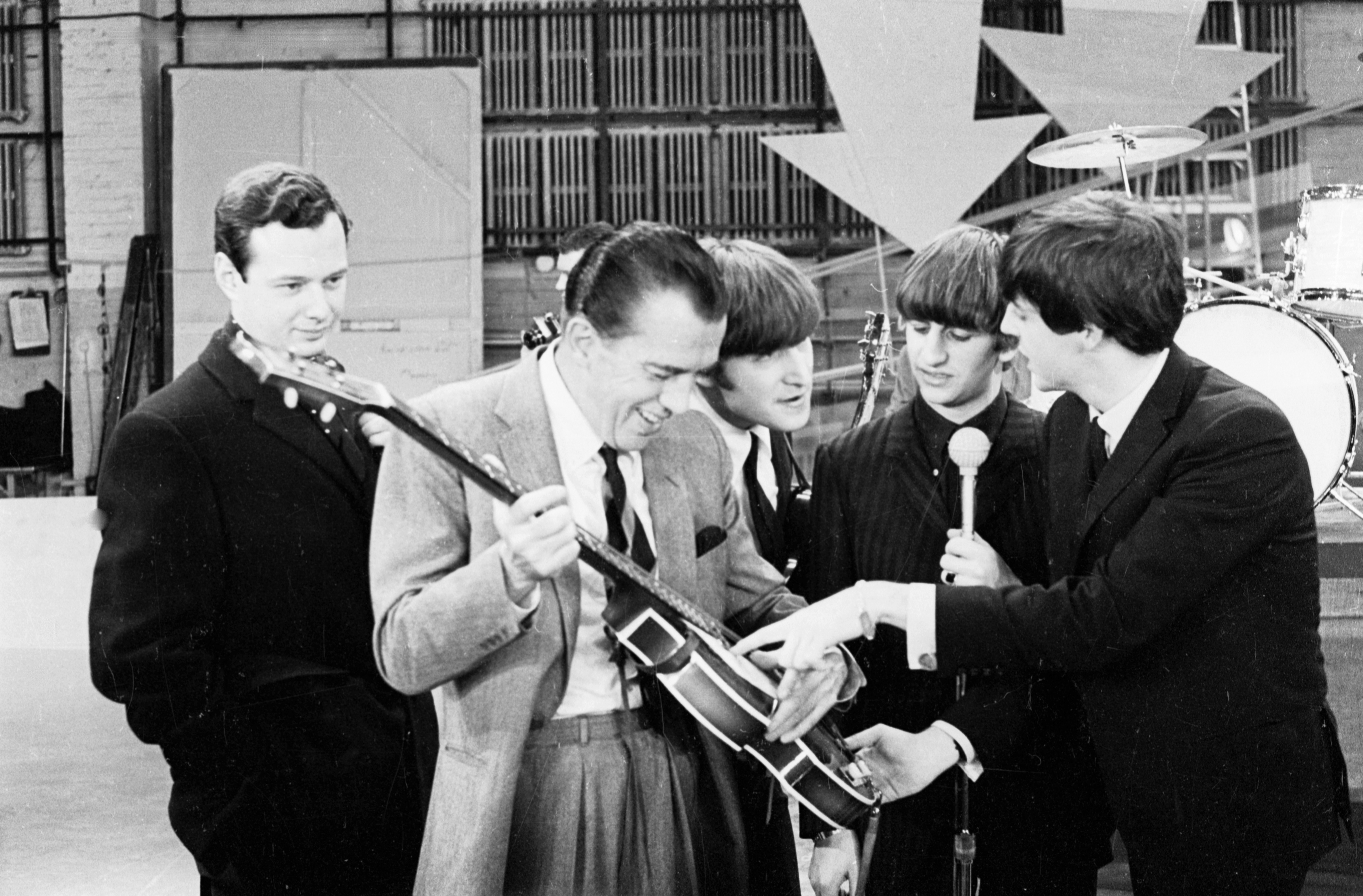the beatles on the ed sullivan show with brian epstein