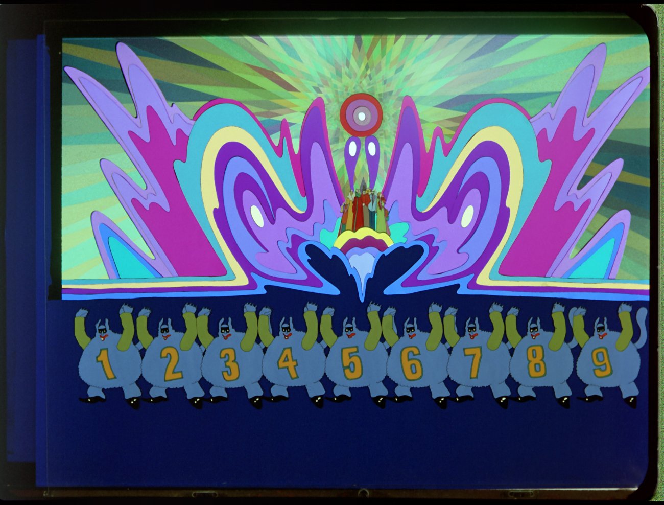 "It's All Too Much" sequence from Yellow Submarine