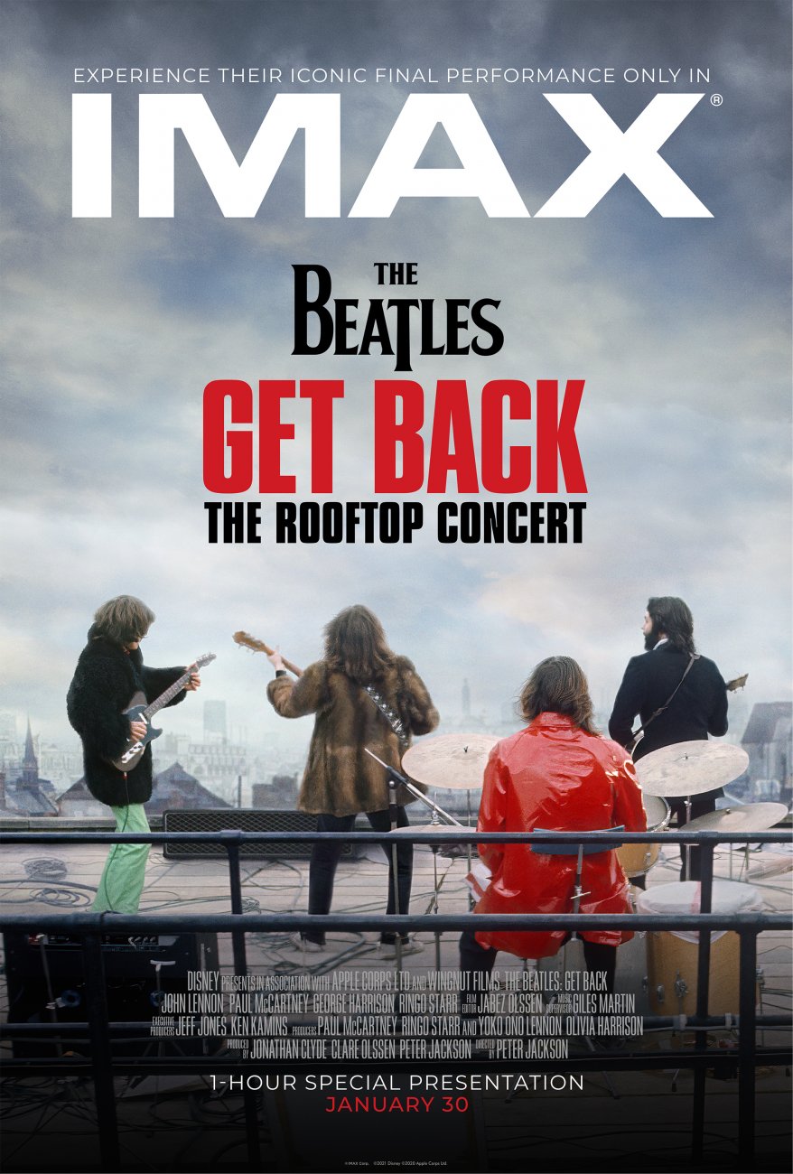 The Beatles Rooftop Concert on IMAX