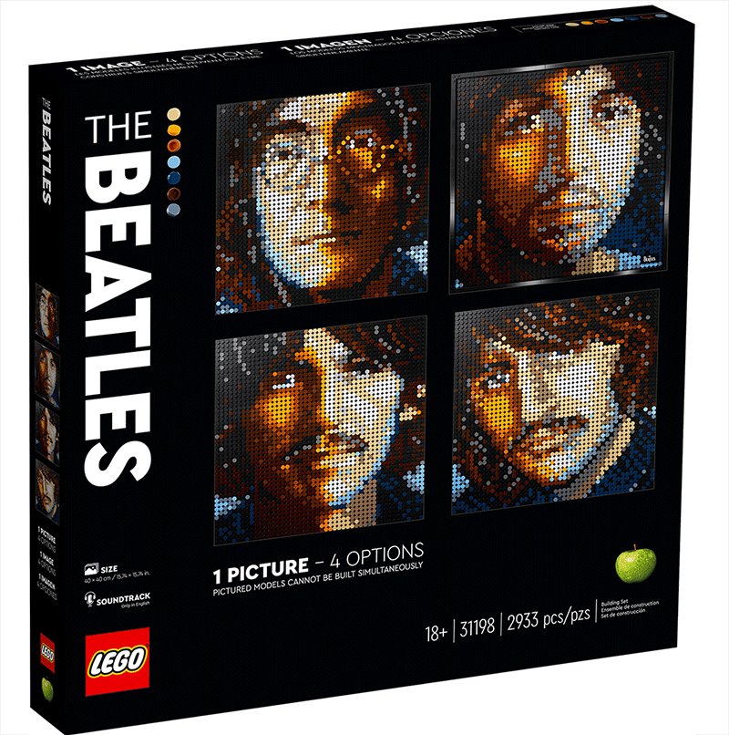 THE BEATLES X LEGO ART