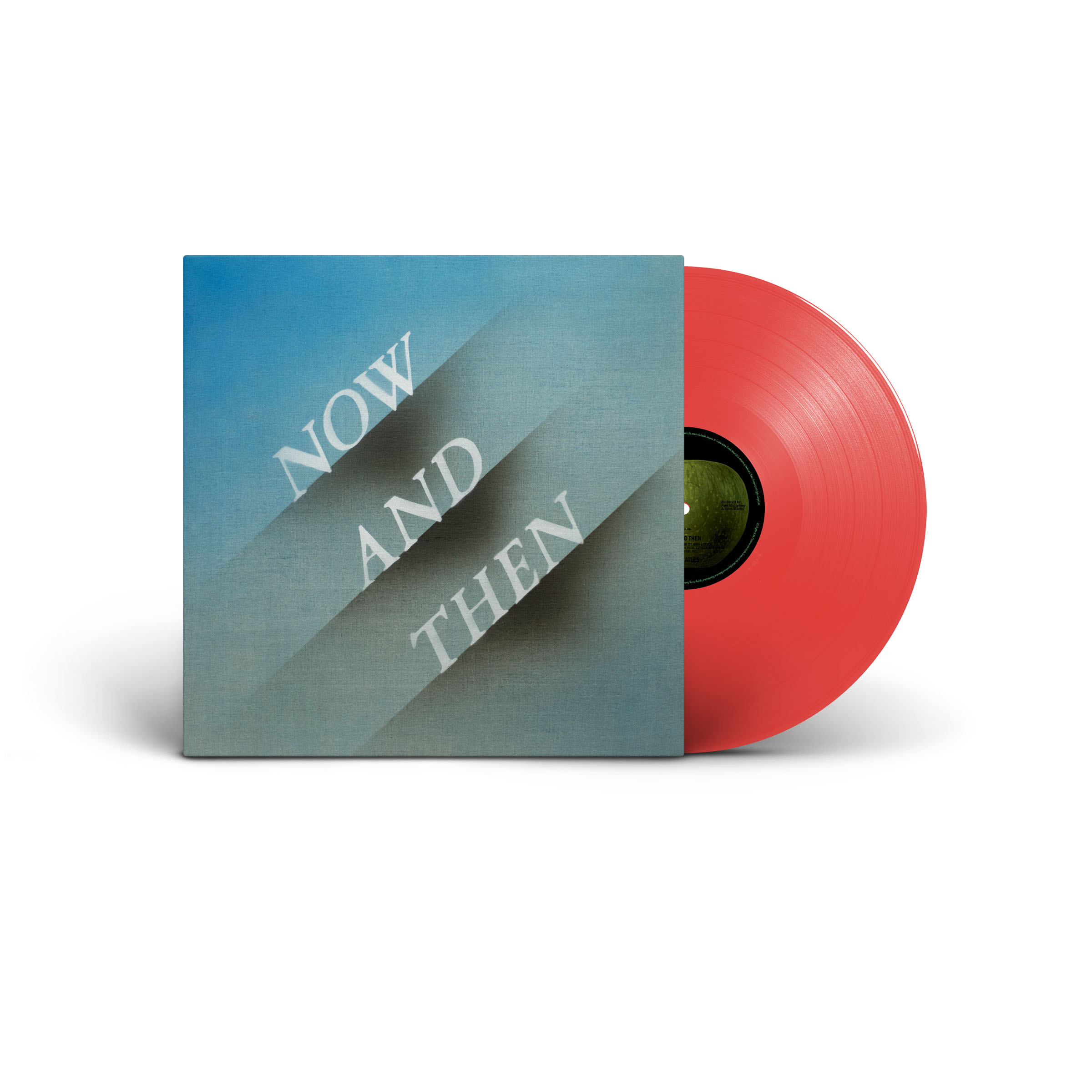 洋楽 THE BEATLES NOW AND THEN RED VINYL 12inc Now And Then