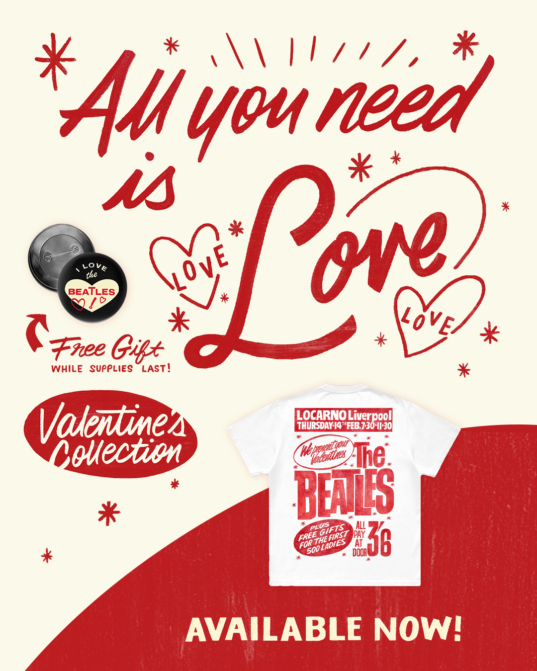 all you need is love valentines collection