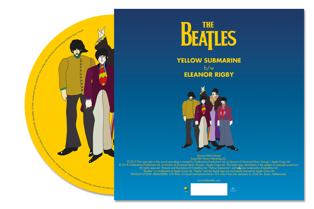 Yellow Submarine Anniversary 7" Picture Disc