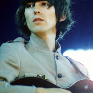 George playing at Shea Stadium