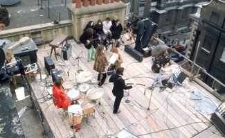 Ken Mansfield on the roof of Apple
