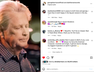 George Remembers Brian Wilson