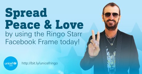 Help Ringo spread peace and love this #GivingTuesday