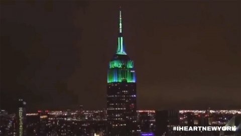 Empire State Building And iHeartMedia Inspire With A New Music-To-Light Show Set To A Mashup Of Iconic Songs From The Beatles