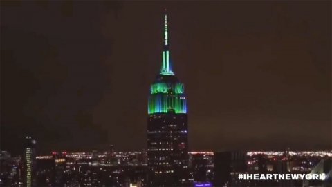 Empire State Building And iHeartMedia Inspire With A New Music-To-Light Show Set To A Mashup Of Iconic Songs From The Beatles