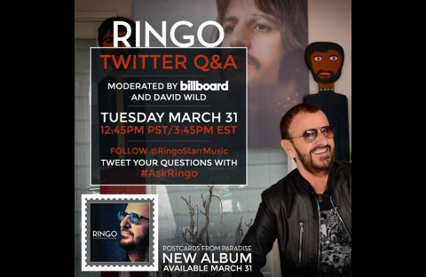 Get Your Questions Ready! Ringo @TwitterMusic Q&A