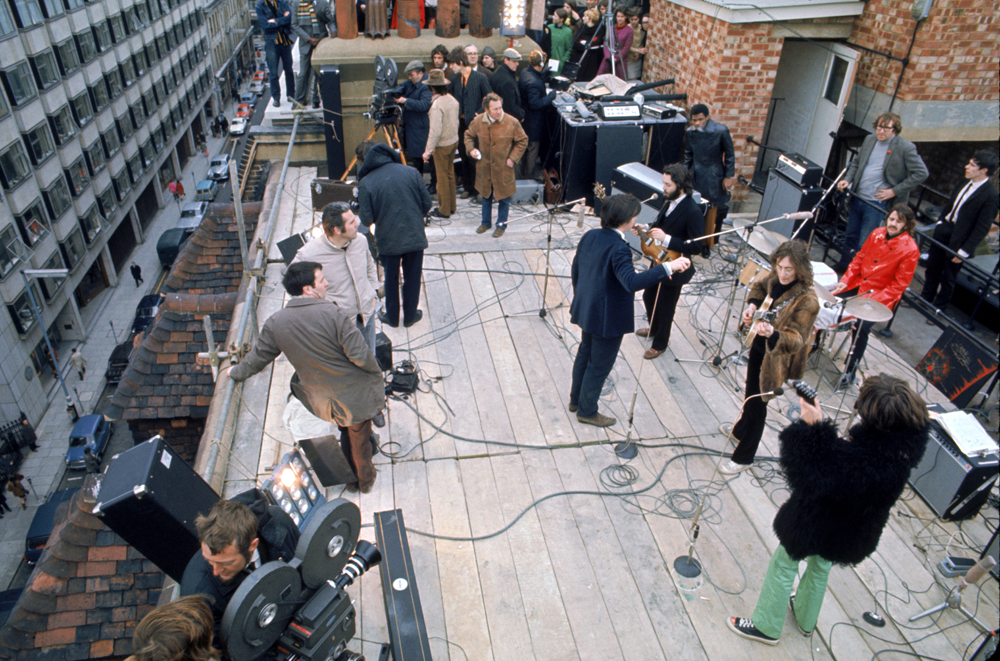 Let It Be film rooftop