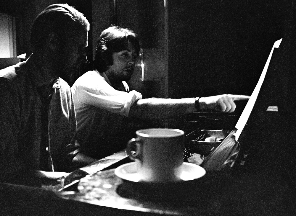 White Album Paul and George Martin