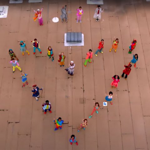 The Beatles LOVE Rooftop Music Video by Cirque du Soleil