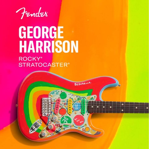 George Harrison Fender