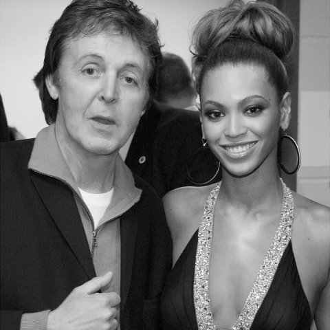 Beyonce and Paul McCartney